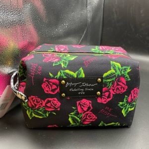 Betty Johnson cosmetic bag. New with tag